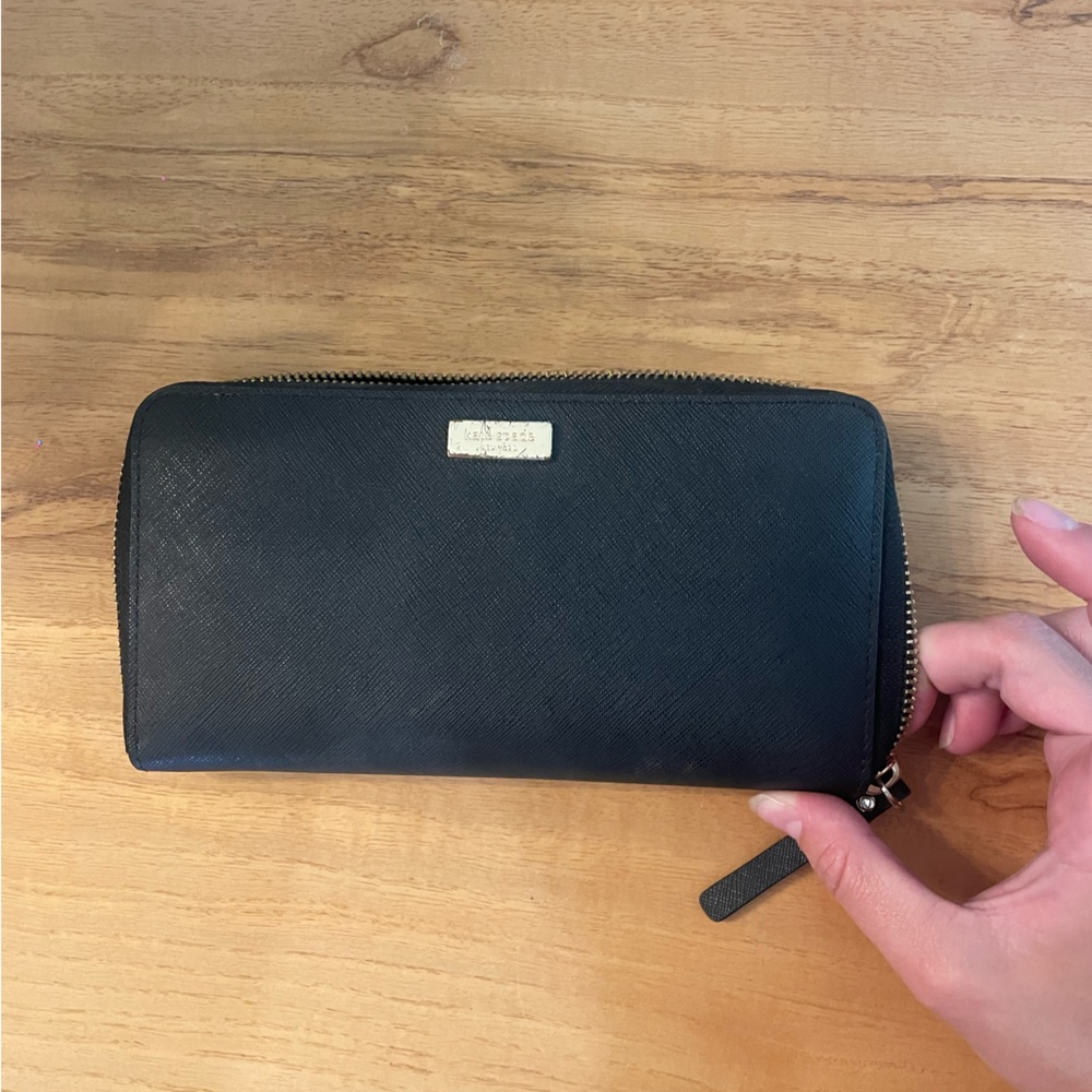 Kate spade black wallet